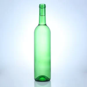 hot sale green wine bottle in stock