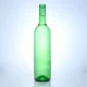 venta caliente botella de vino verde en stock
