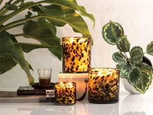 Ancient beautiful patterns - Tortoise Shell Candle