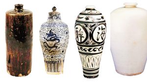 What is the interesting history of Chinese liquor bottles?