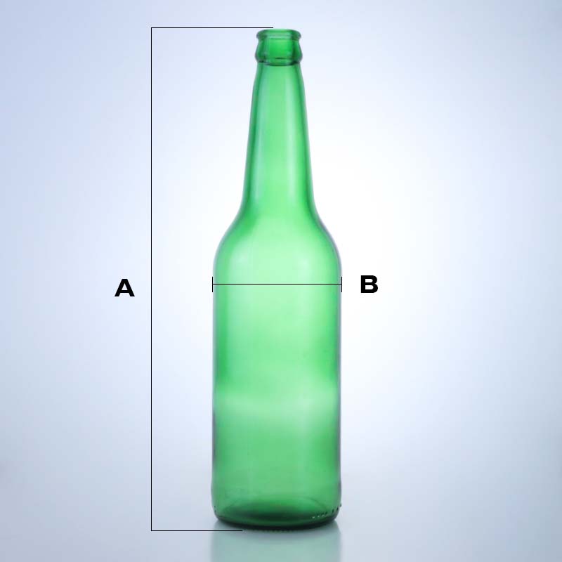 620ml Green Beer Bottle