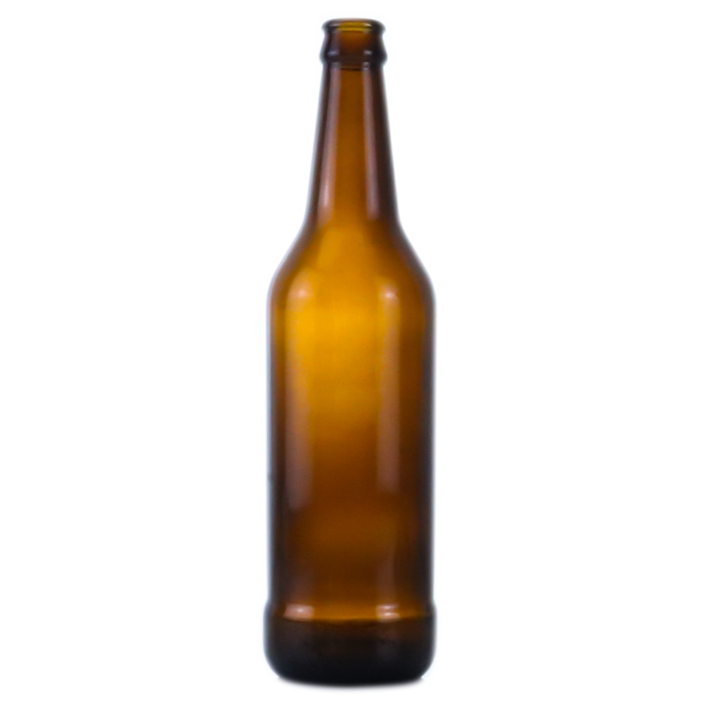 096-520ml Brown Beer Glass Bottle