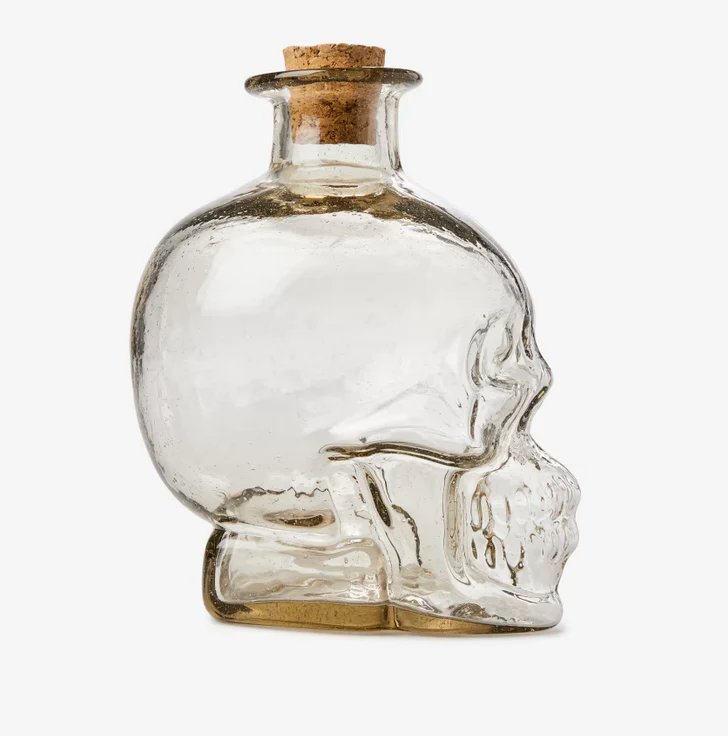 skull bottle
