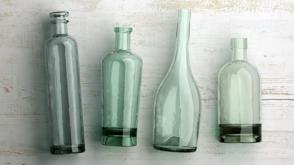 Mayorista de botellas de vidrio para licores