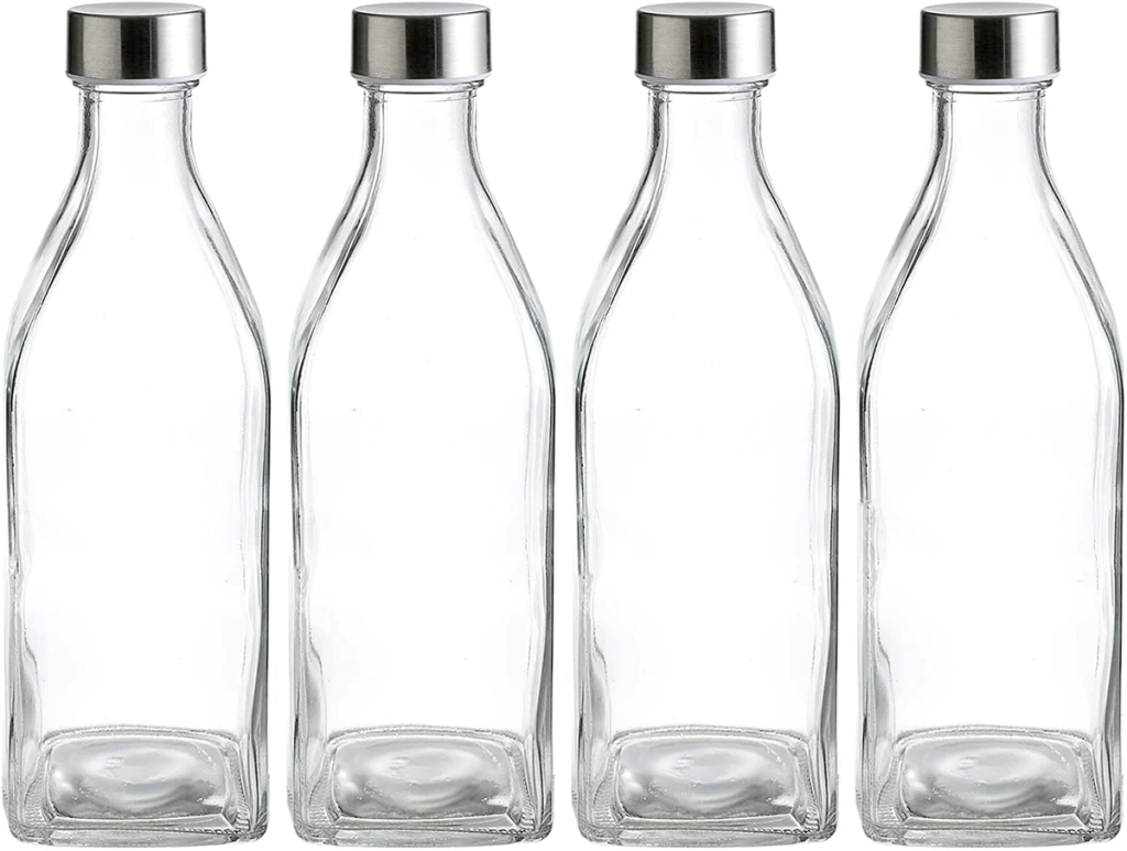 How to choose Square Glass Water Bottles